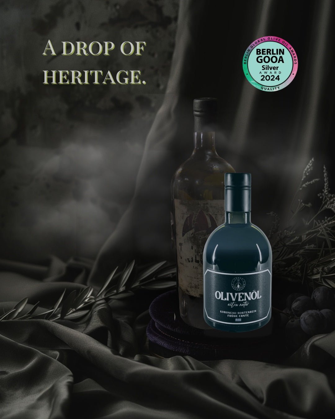 Black Edition – Limited Extra Virgin Olive Oil (500ml) – Premium Olive Oil from Greece by Crazy Pharmacist