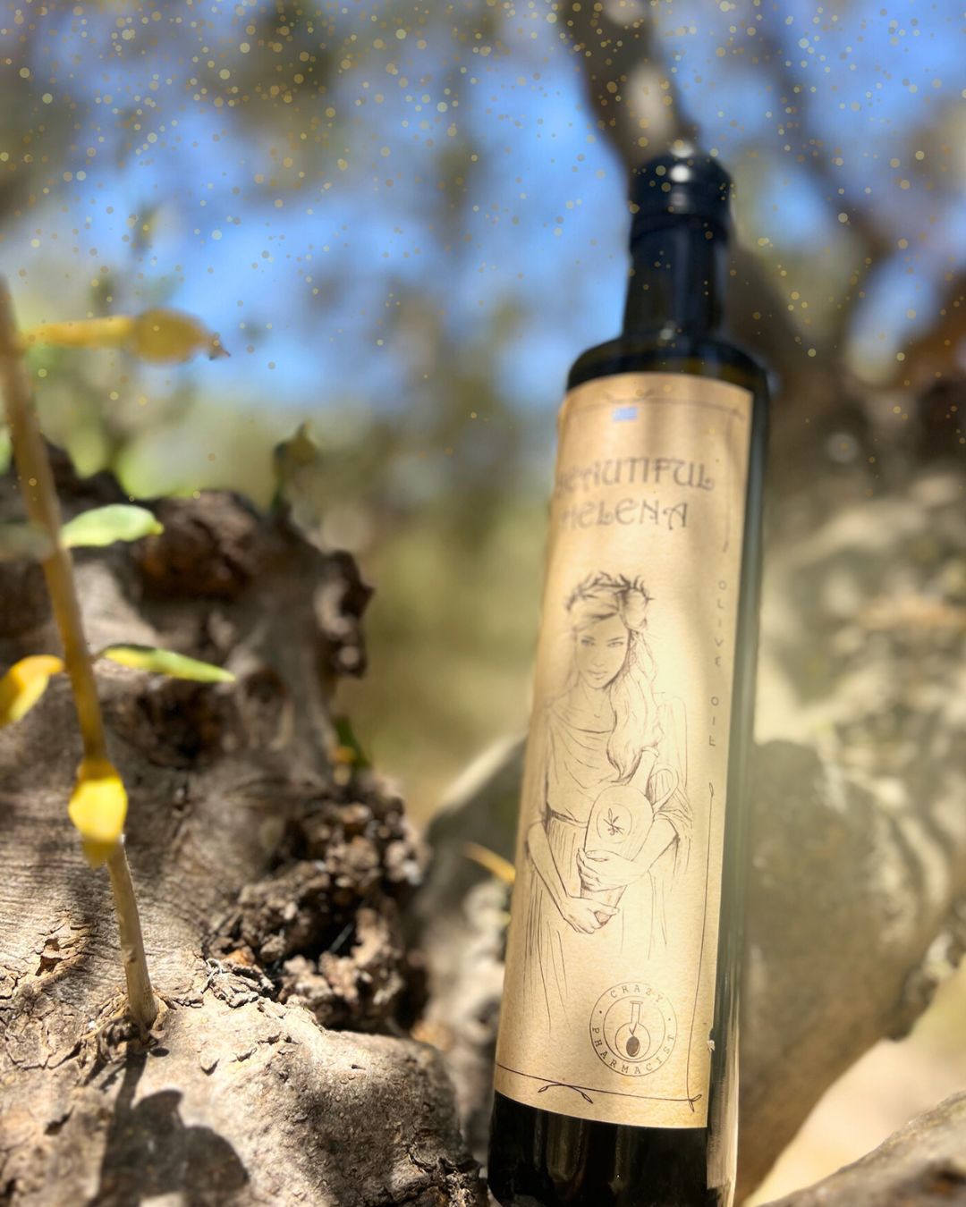 Beautiful Helena – Award - Winning Craft Extra Virgin Olive Oil (500ml) – Premium Olive Oil from Greece by Crazy Pharmacist