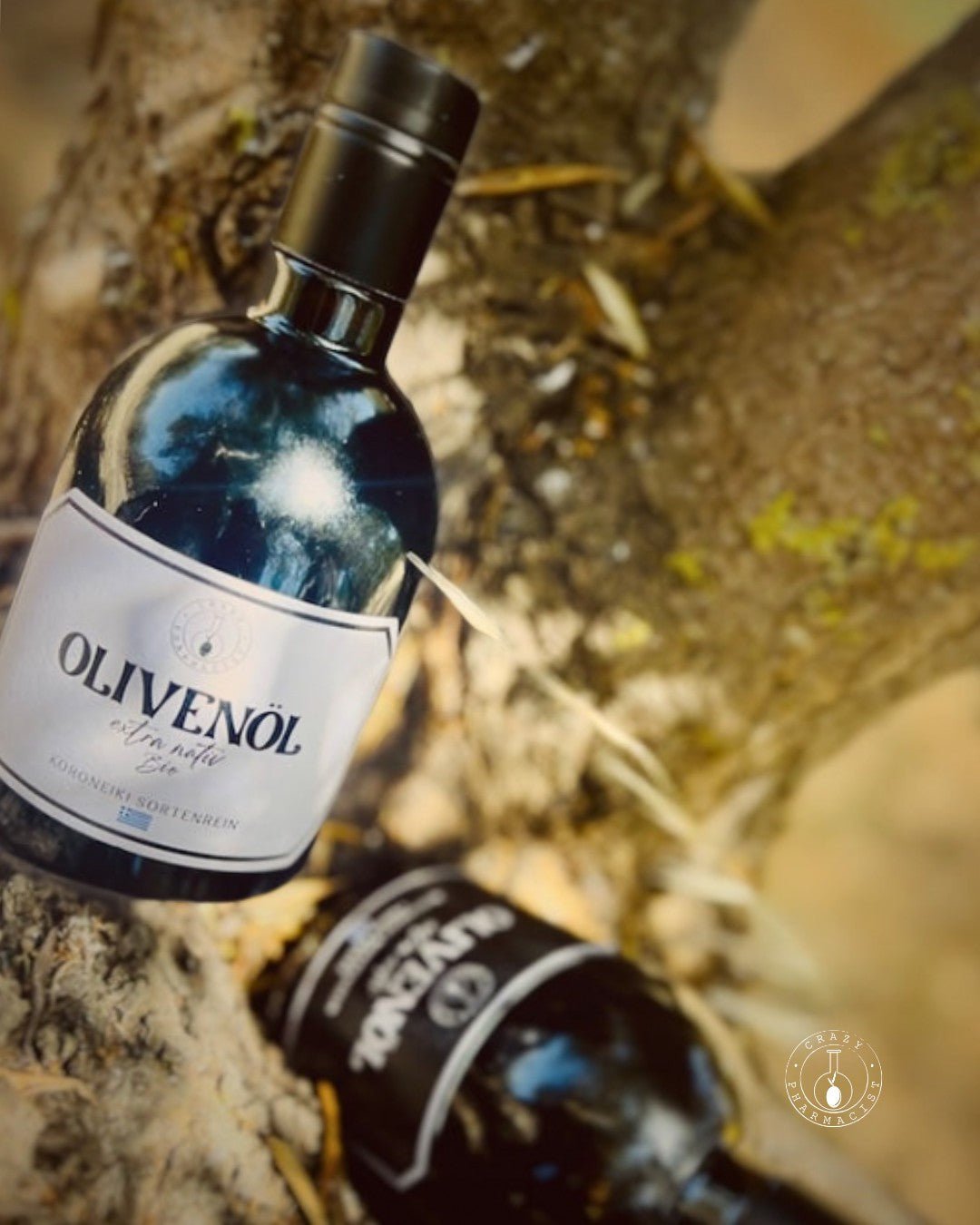 White Edition – Organic Extra Virgin Olive Oil (500ml) – Premium Olive Oil from Greece by Crazy Pharmacist