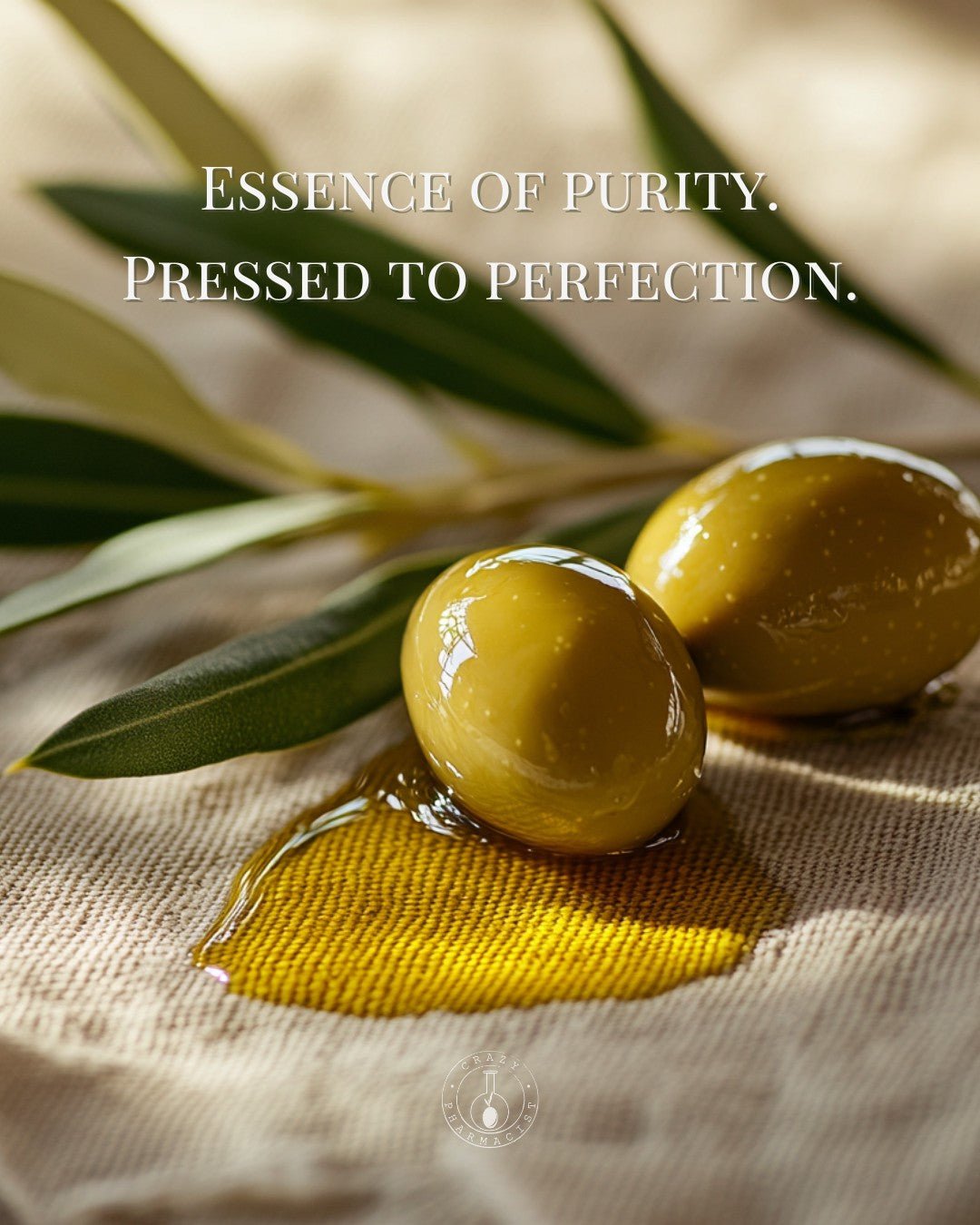 White Edition – Organic Extra Virgin Olive Oil (500ml) – Premium Olive Oil from Greece by Crazy Pharmacist